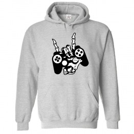 Skull Controller Rock Art Design Kids & Adults Unisex Hoodie